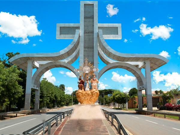 Pousada Santana - Trindade Goiás Exterior foto